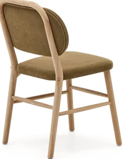 Eetkamerstoelen Zonder Armleuning-Kave Home Helda Eetkamerstoel Groen