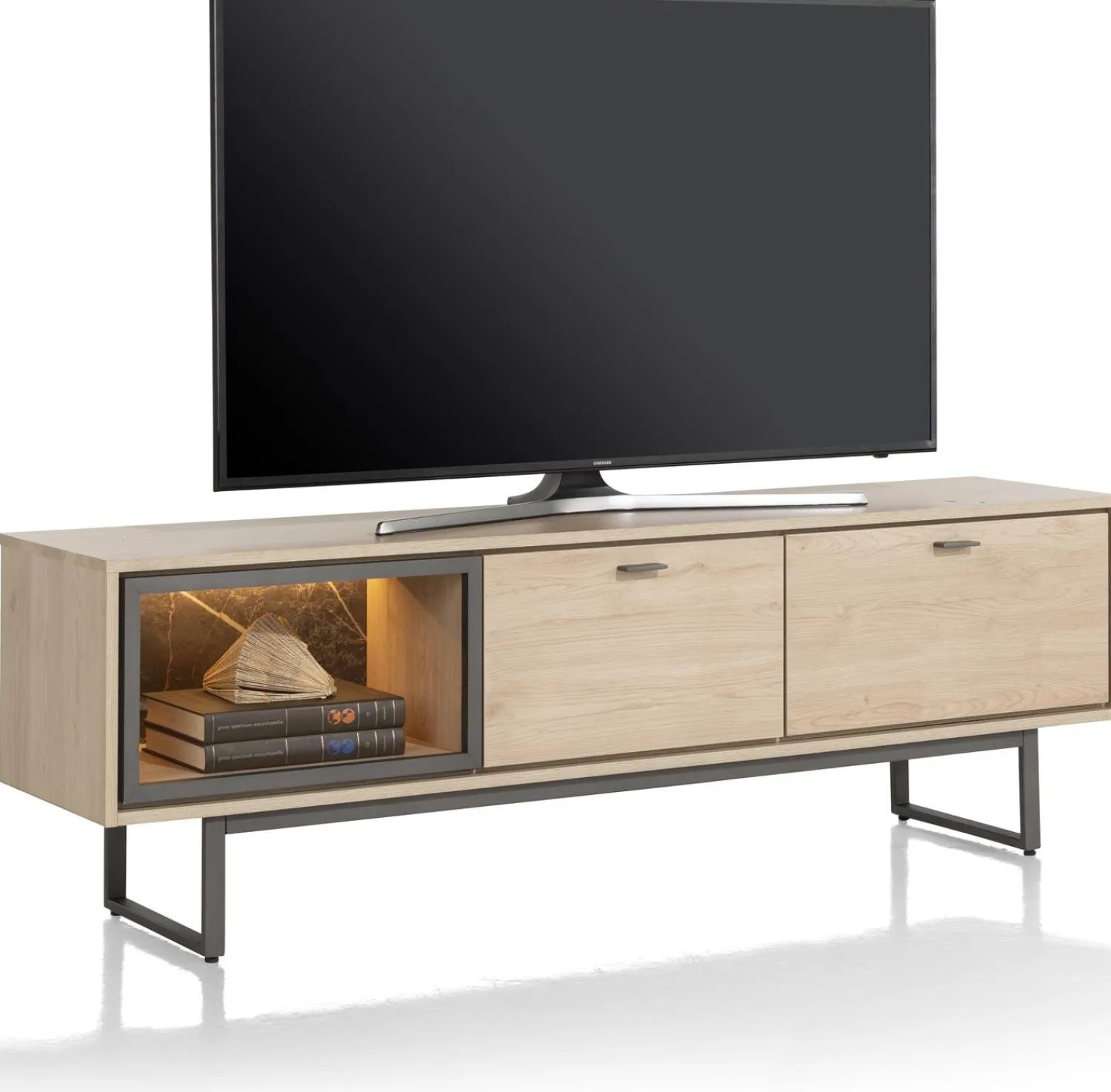 Tv-Meubels-XOOON Helsinki Lowboard Naturel