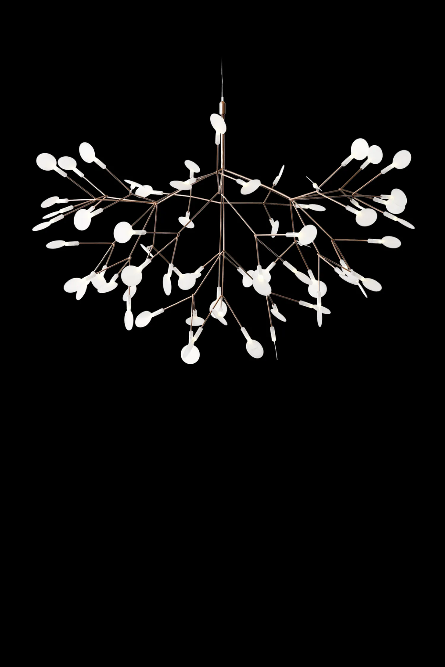 Design Hanglampen|Design Hanglampen-Moooi Heracleum Hanglamp Copper