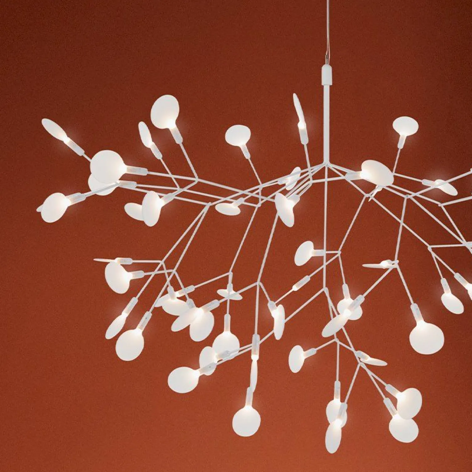 Design Hanglampen|Design Hanglampen-Moooi Heracleum Hanglamp Copper
