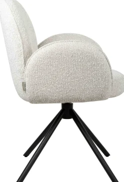 Eetkamerstoelen Met Armleuning-Eijerkamp Collectie Hidde Armstoel Beige