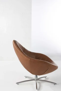 Leren Fauteuils|Design Fauteuils-LABEL Vandenberg Hidde Fauteuil