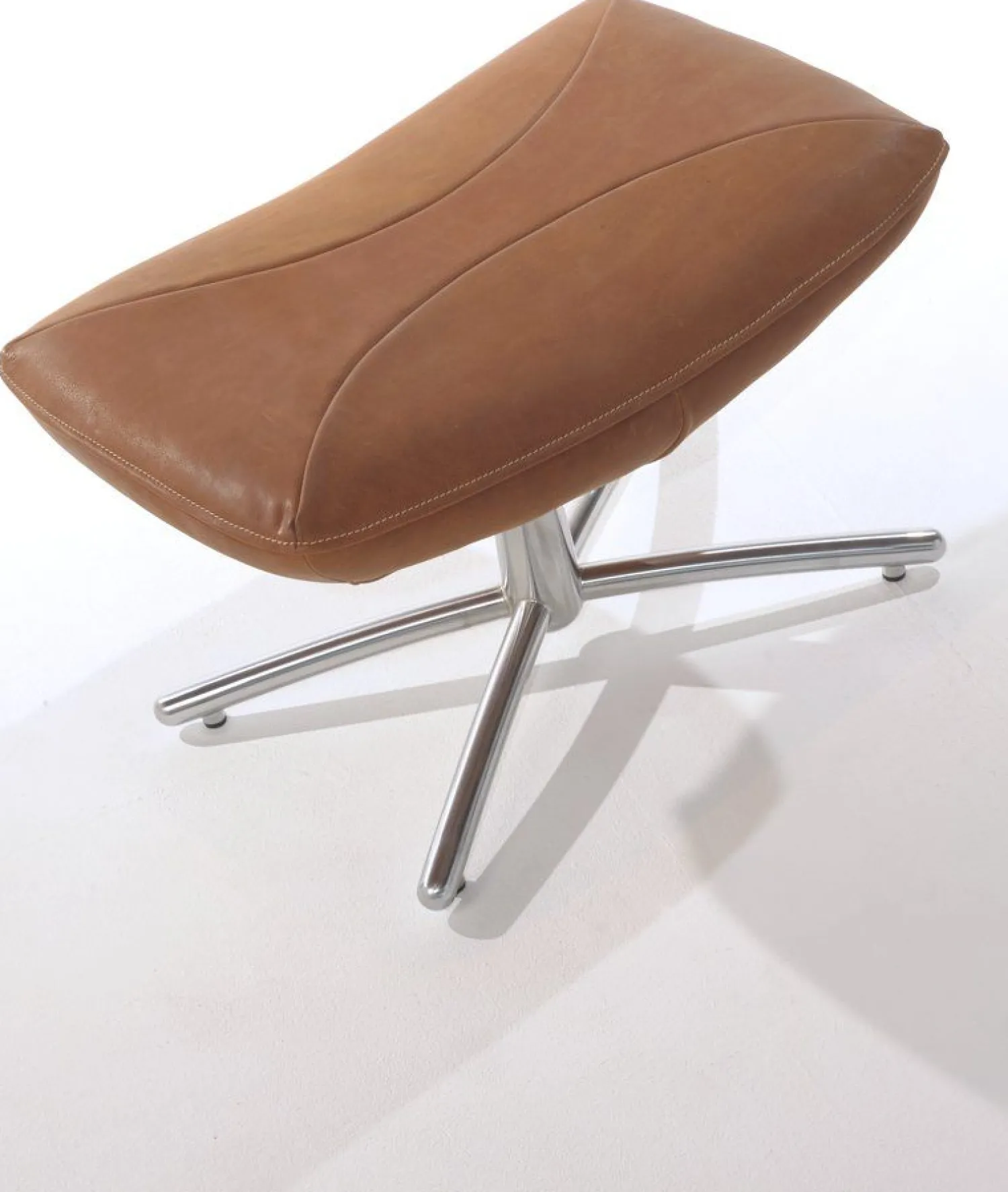Hockers|Poefs-LABEL Vandenberg Hidde Hocker Bruin