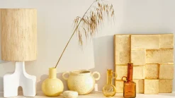 Tafellampen|Tafellampen-Urban Nature Culture Hikari Tafellamp White, Sand