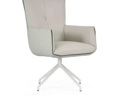 Eetkamerstoelen Met Armleuning-Montèl Hillary Armstoel Silk