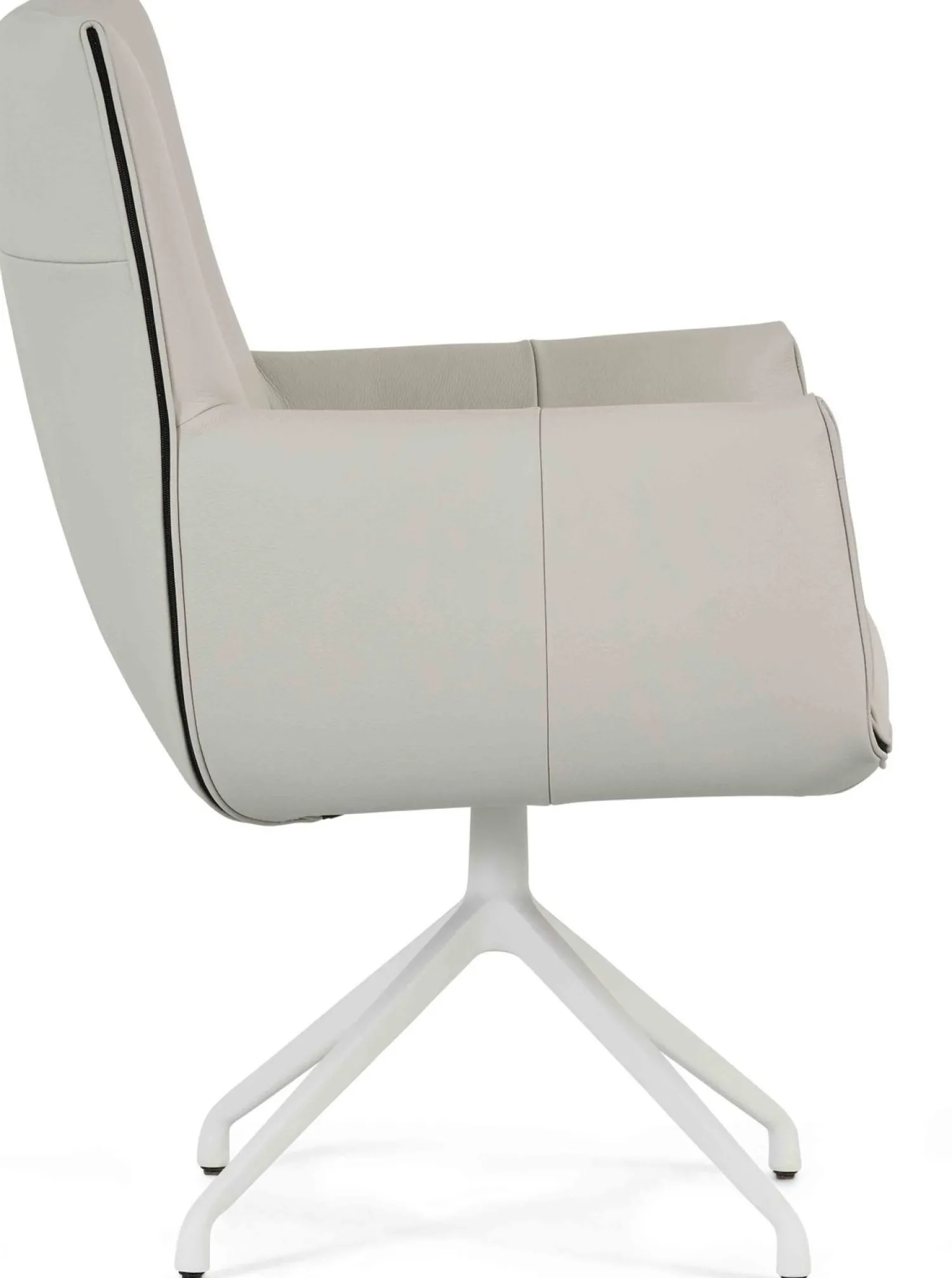 Eetkamerstoelen Met Armleuning-Montèl Hillary Armstoel Silk