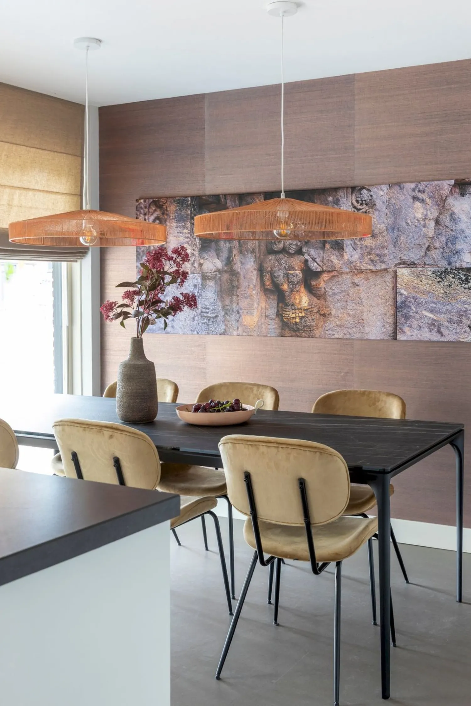 Hanglampen|Hanglampen-HKLIVING Rope Hanglamp Terra