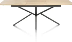 Uitschuifbare Eettafels|Rechthoekige Eettafels-Henders en Hazel Home Eettafel Natural