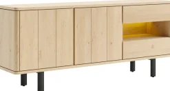 Dressoirs-Henders en Hazel Homestead 2 deurs Dressoir Natural