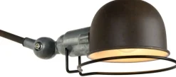 Industriële Wandlampen|Wandlampen-Lucide Honore Wandlamp Roest Bruin