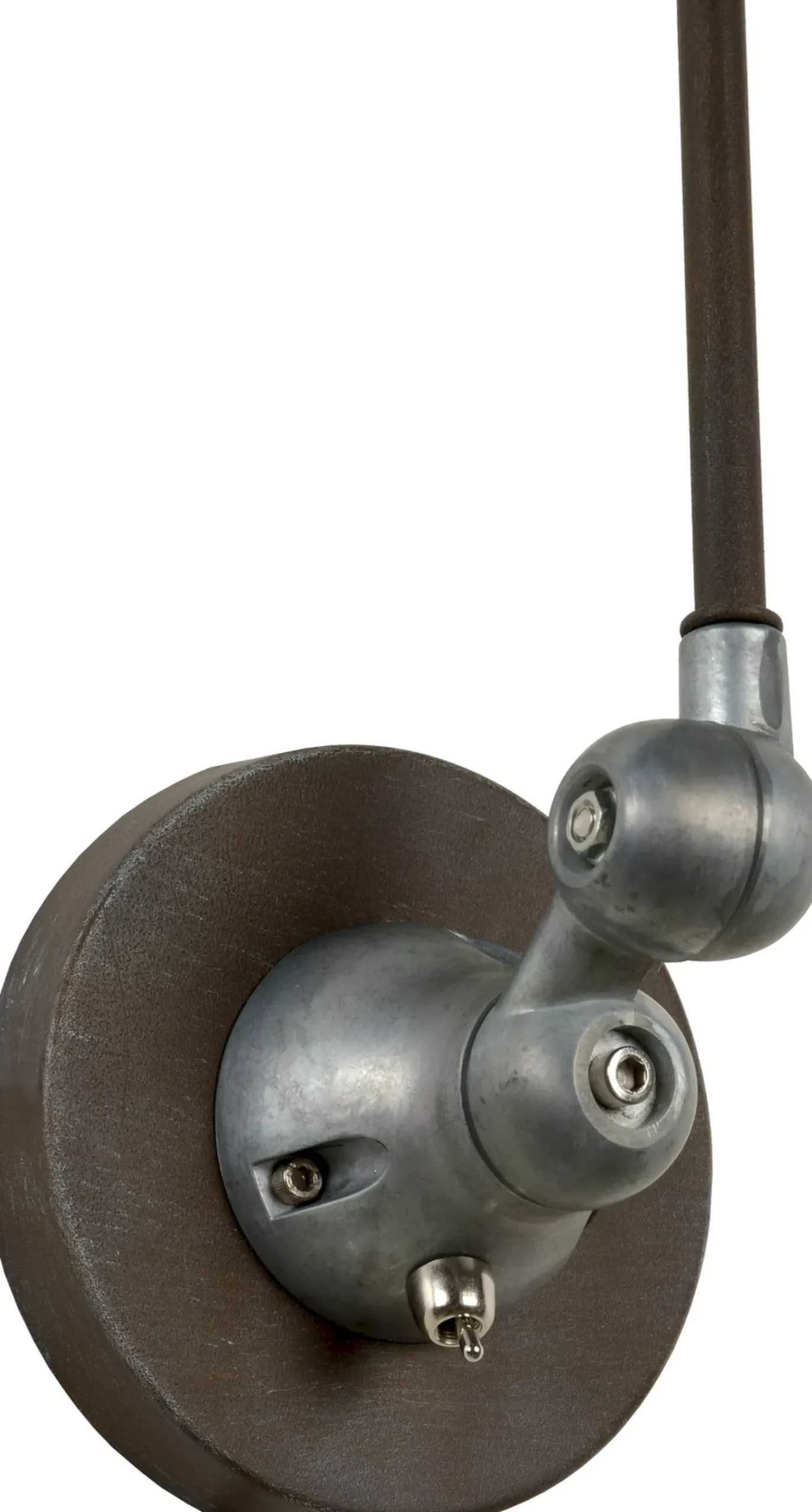 Industriële Wandlampen|Wandlampen-Lucide Honore Wandlamp Roest Bruin