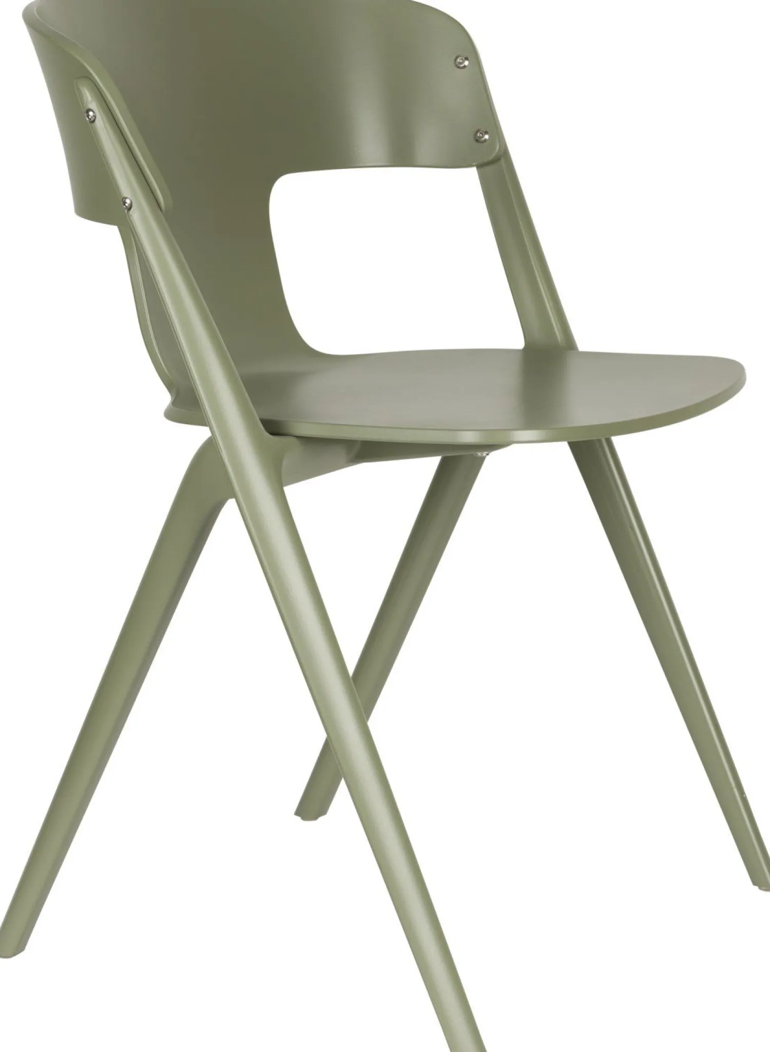 Tuinstoelen-Zuiver Horizon (set van 4) Buitenstoel Forest Green