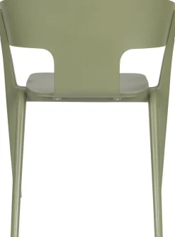 Tuinstoelen-Zuiver Horizon (set van 4) Buitenstoel Forest Green