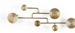 Kapstokken-Bold Monkey Hypnotising Kapstok Brass