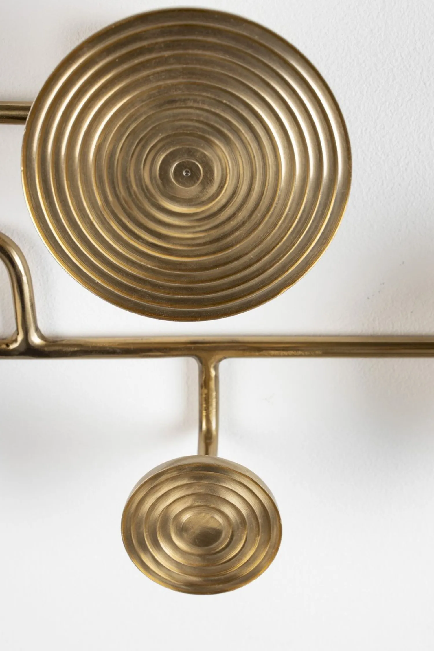 Kapstokken-Bold Monkey Hypnotising Kapstok Brass