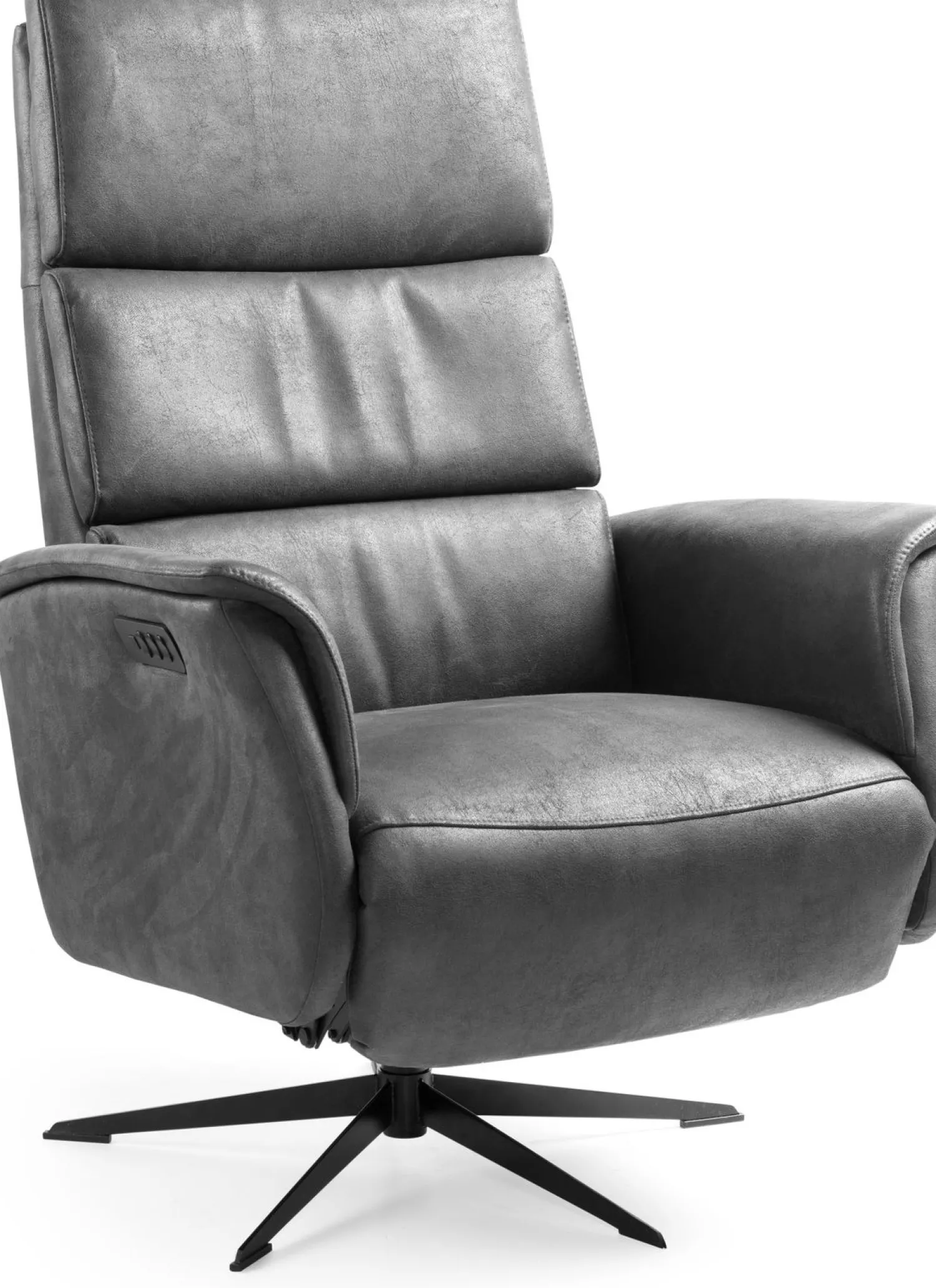 Draaifauteuils|Relaxfauteuils-Feelings Wonen Ian Relaxfauteuil Caramel