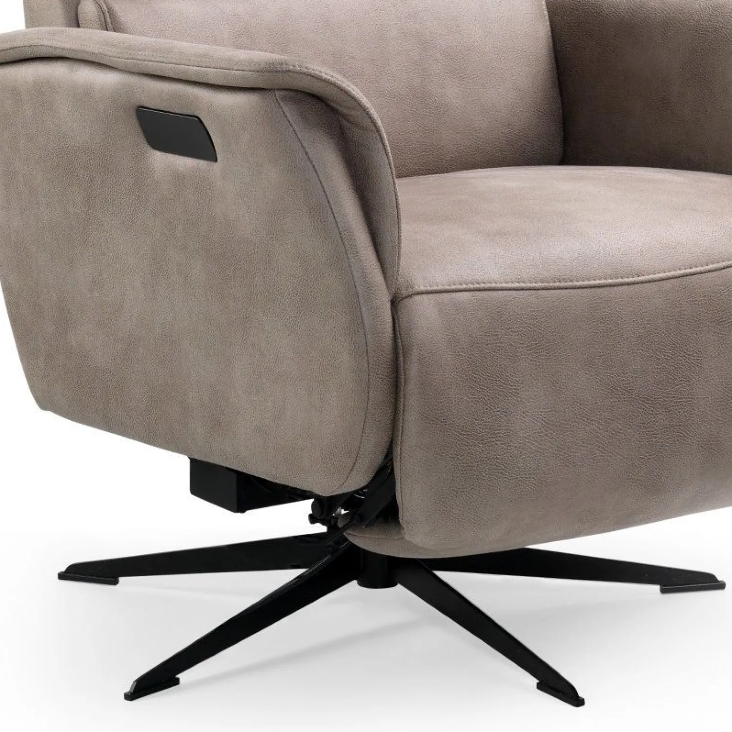 Draaifauteuils|Relaxfauteuils-Feelings Wonen Ian Relaxfauteuil Caramel