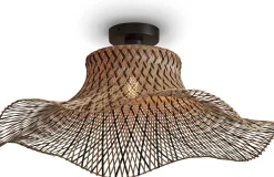 Plafondlampen|Plafondlampen-Good&Mojo Ibiza L Plafondlamp Natural, Black
