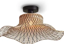 Plafondlampen|Plafondlampen-Good&Mojo Ibiza S Plafondlamp Natural, Black