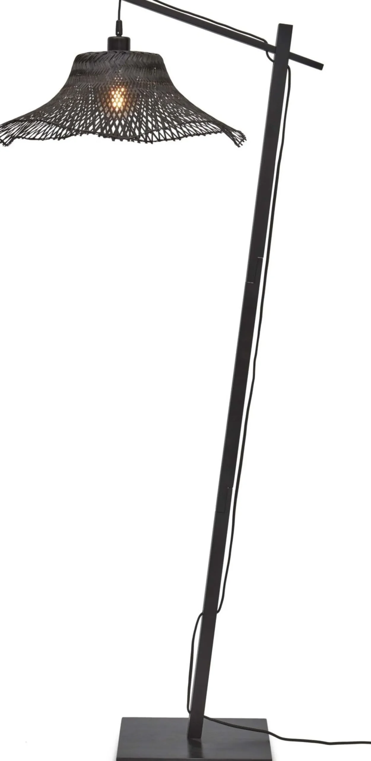 Vloerlampen|Vloerlampen-Good&Mojo Ibiza S Vloerlamp Black