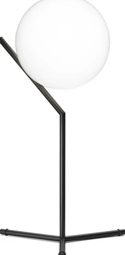 Moderne Tafellampen|Tafellampen-Flos Ic Light T1 Tafellamp Black