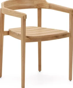 Tuinstoelen-Kave Home Icaro Tuinstoel Naturel