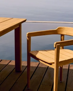 Tuinstoelen-Kave Home Icaro Tuinstoel Naturel