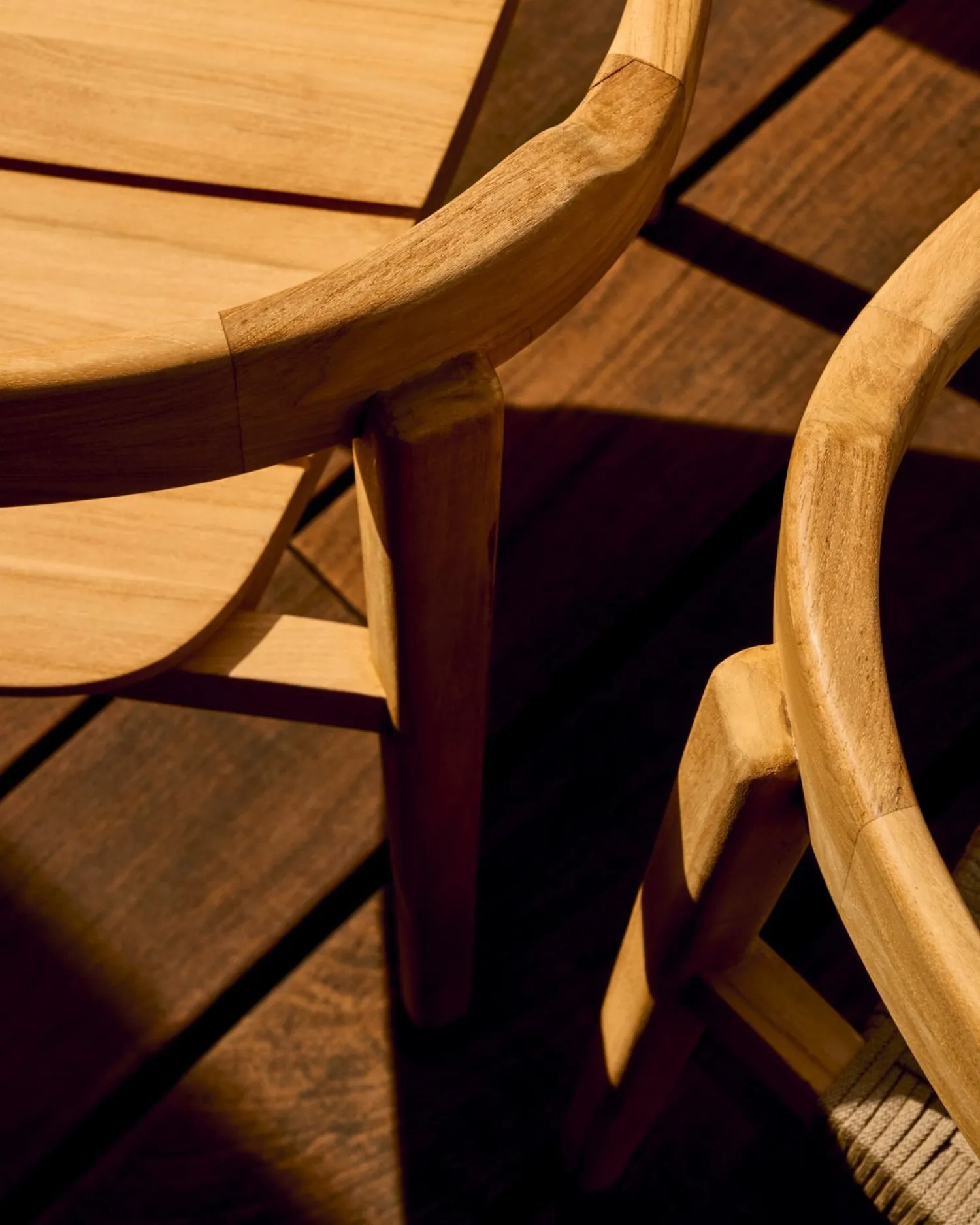 Tuinstoelen-Kave Home Icaro Tuinstoel Naturel