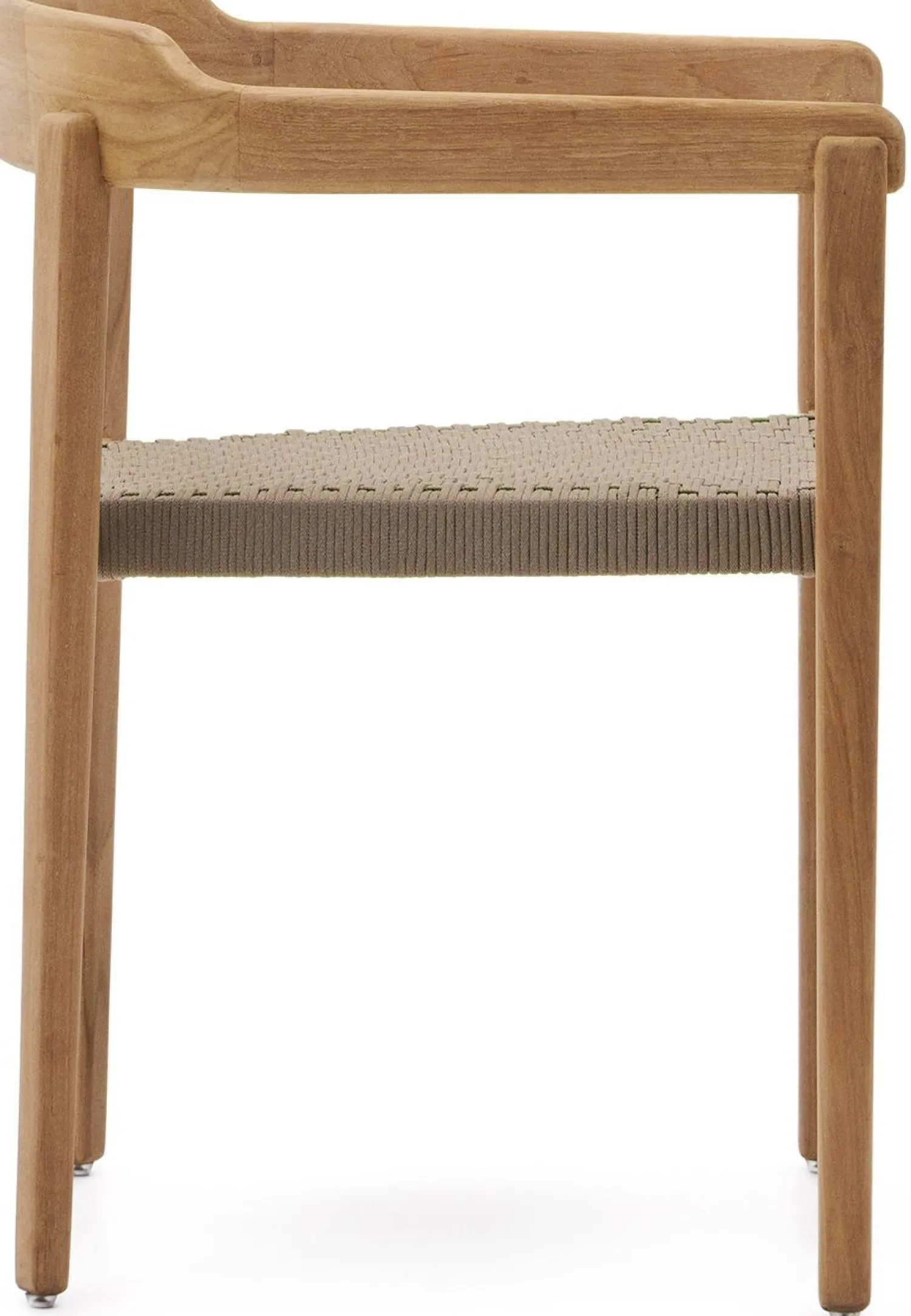 Tuinstoelen-Kave Home Icaro Tuinstoel Beige, Naturel