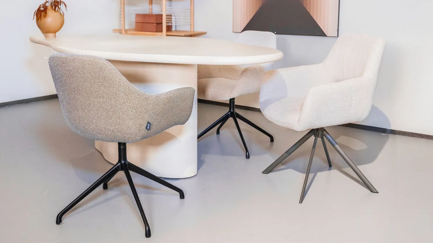 Eetkamerstoelen Met Armleuning-Eijerkamp Collectie Ids Eetkamerstoel Nude