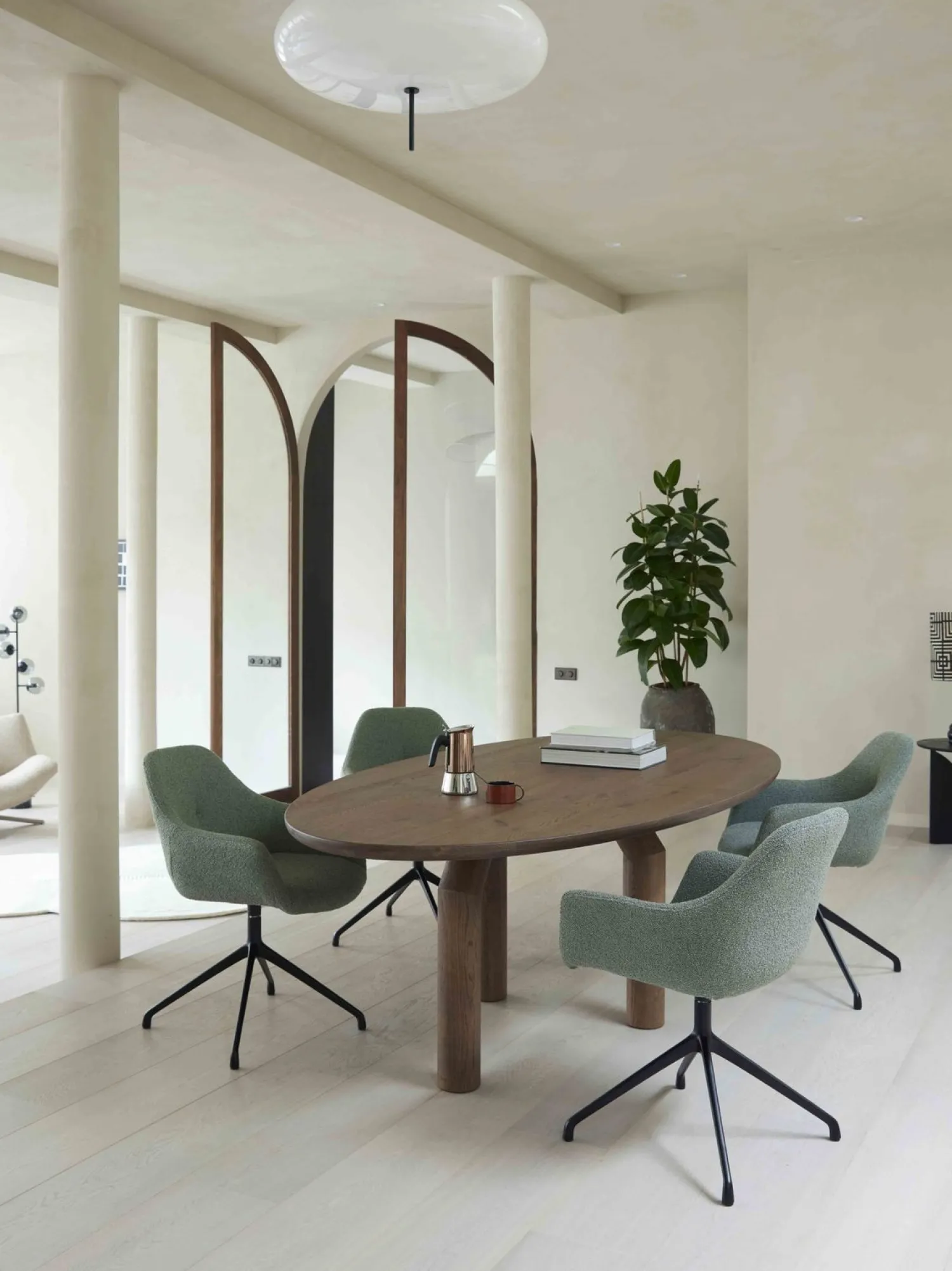 Eetkamerstoelen Met Armleuning-Eijerkamp Collectie Ids Eetkamerstoel Light Green