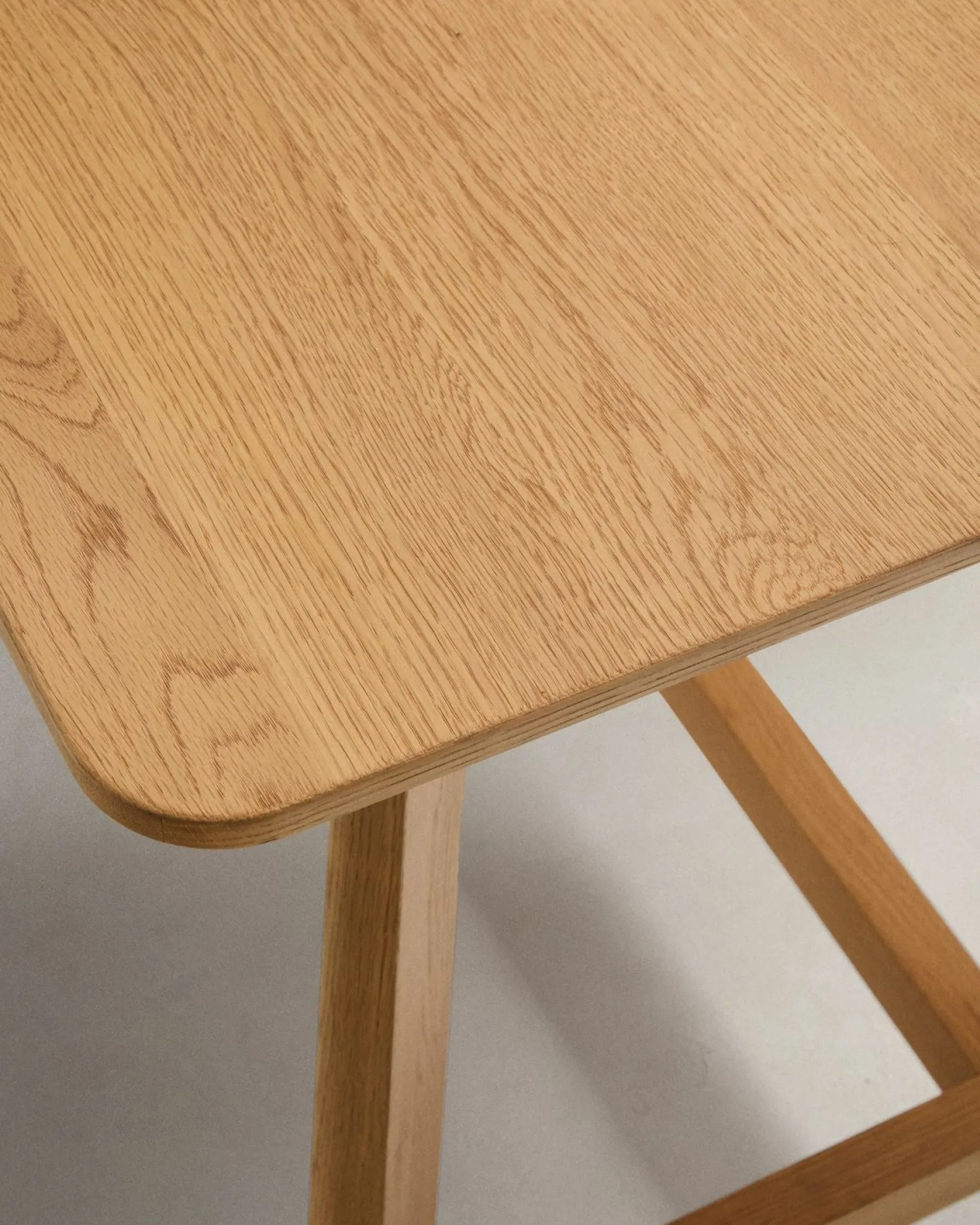Houten Eettafels-Kave Home Idun Eettafel Naturel