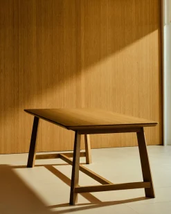 Houten Eettafels-Kave Home Idun Eettafel Naturel