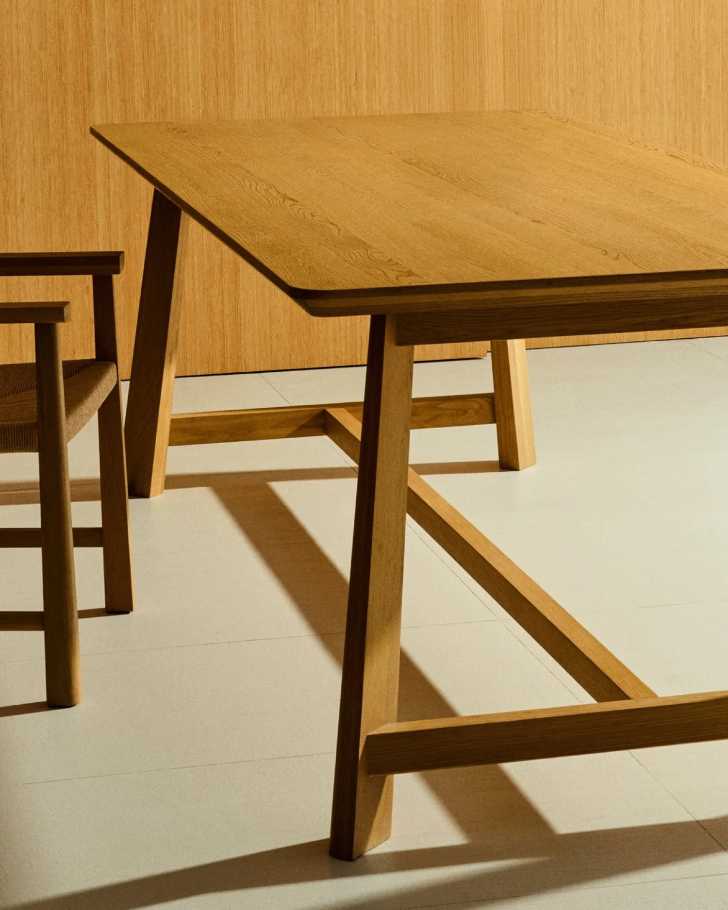 Houten Eettafels-Kave Home Idun Eettafel Naturel