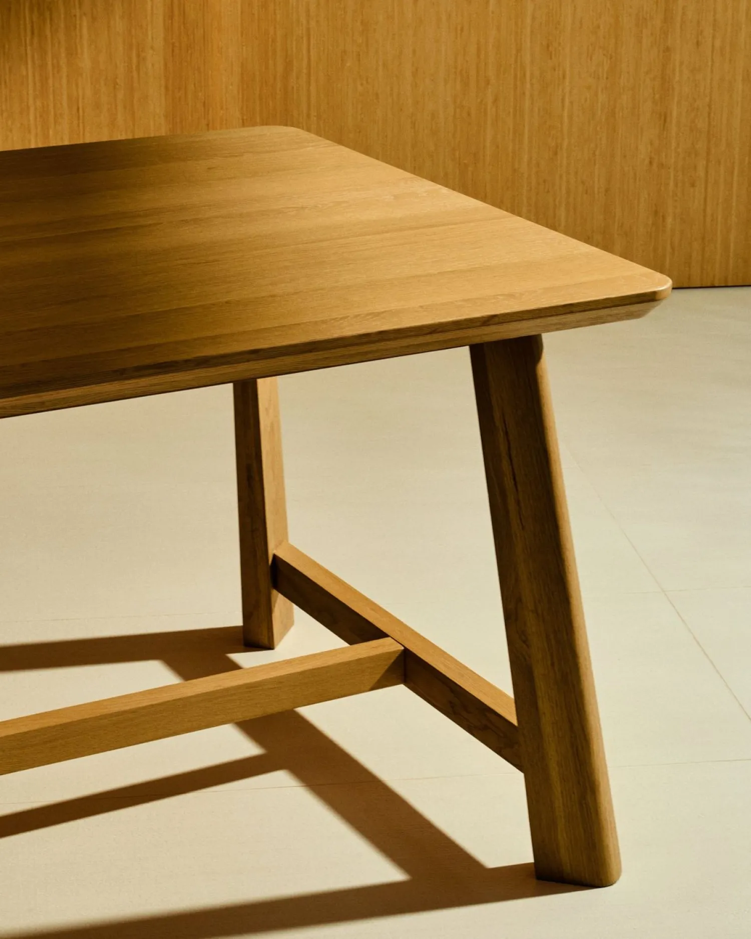 Houten Eettafels-Kave Home Idun Eettafel Naturel