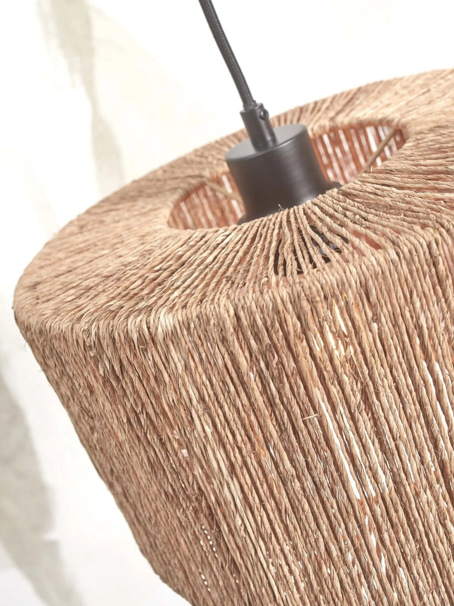 Vloerlampen|Vloerlampen-Good&Mojo Iguazu 1 Arm Vloerlamp Natural, Black