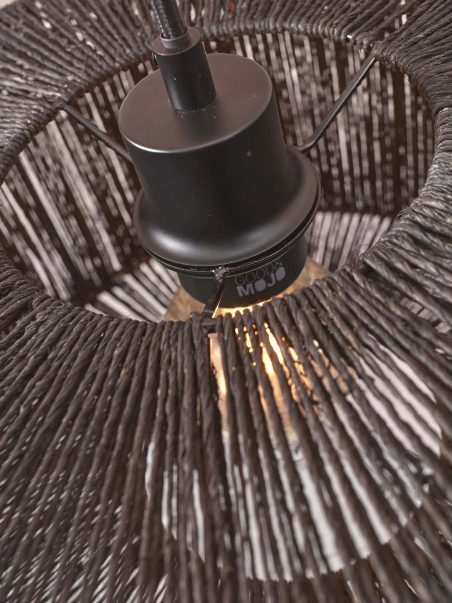 Vloerlampen|Vloerlampen-Good&Mojo Iguazu 1 Arm Vloerlamp Black
