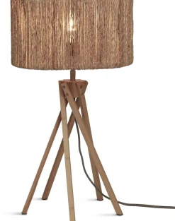 Tafellampen|Tafellampen-Good&Mojo Iguazu 5 legs Tafellamp Natural, Black