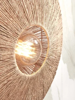 Wandlampen|Wandlampen-Good&Mojo Iguazu L Wandlamp Natural