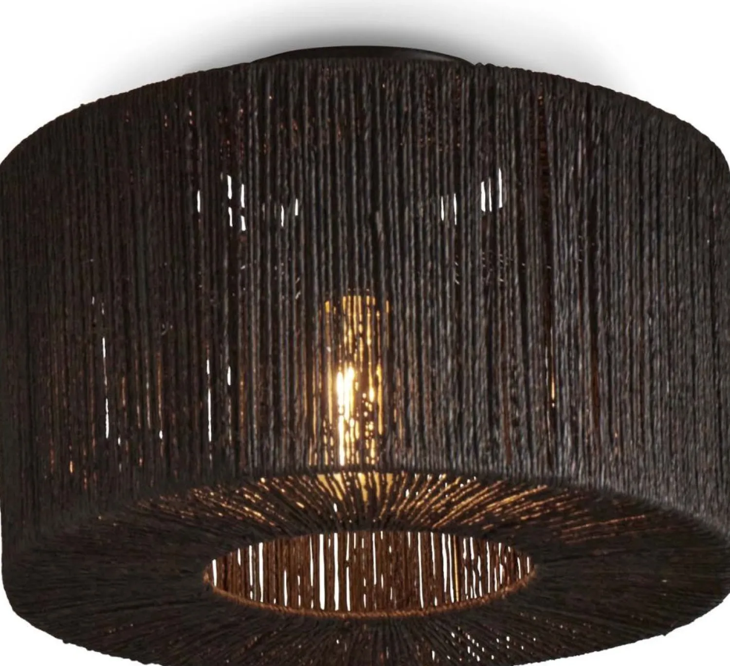 Plafondlampen|Plafondlampen-Good&Mojo Iguazu Rond Plafondlamp Black