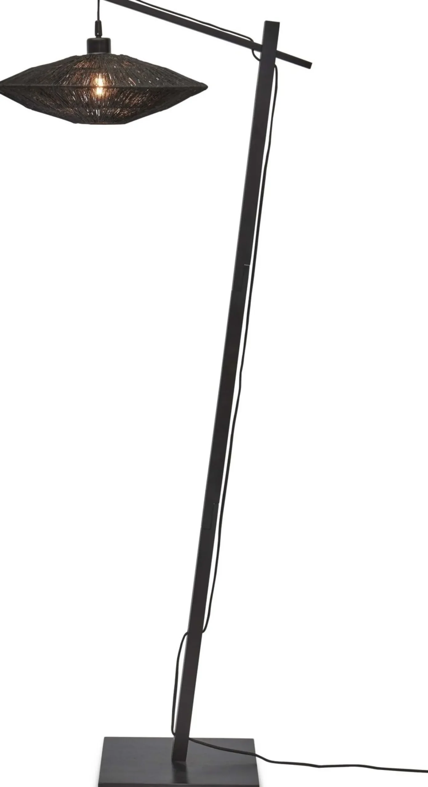 Vloerlampen|Vloerlampen-Good&Mojo Iguazu Ufo Vloerlamp Black