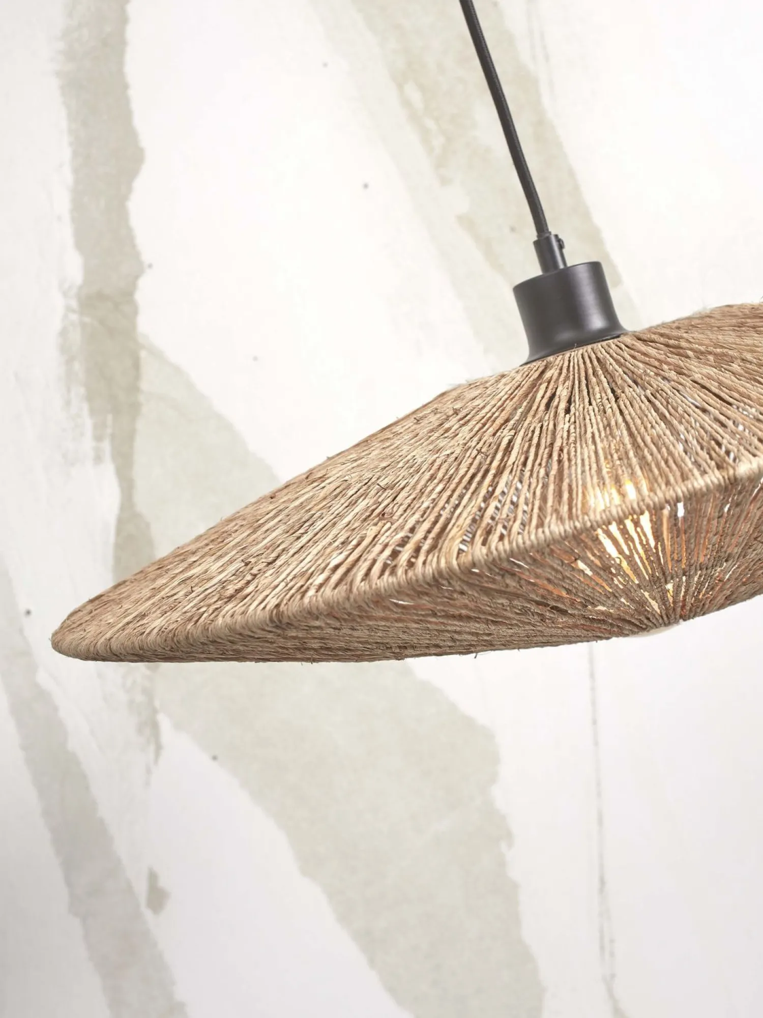 Vloerlampen|Vloerlampen-Good&Mojo Iguazu Ufo Vloerlamp White, Natural, Grey