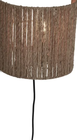 Wandlampen|Wandlampen-Good&Mojo Iguazu Wandlamp Natural, Black