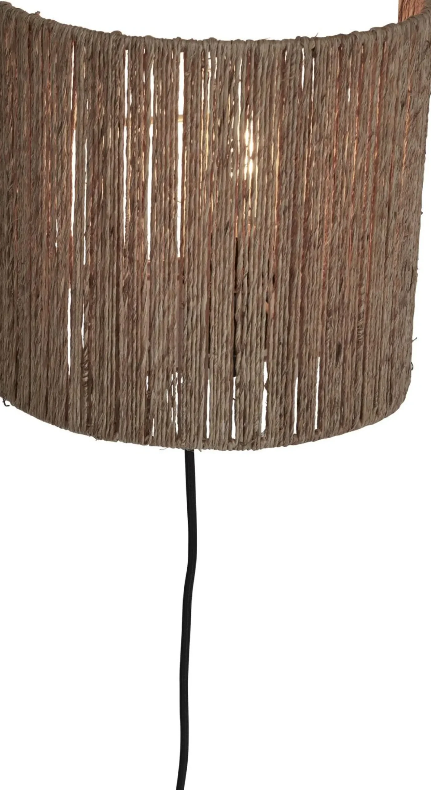 Wandlampen|Wandlampen-Good&Mojo Iguazu Wandlamp Natural, Black