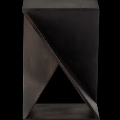 Houten Bijzettafels-WOOOD Ikem Bijzettafel Dark Brown