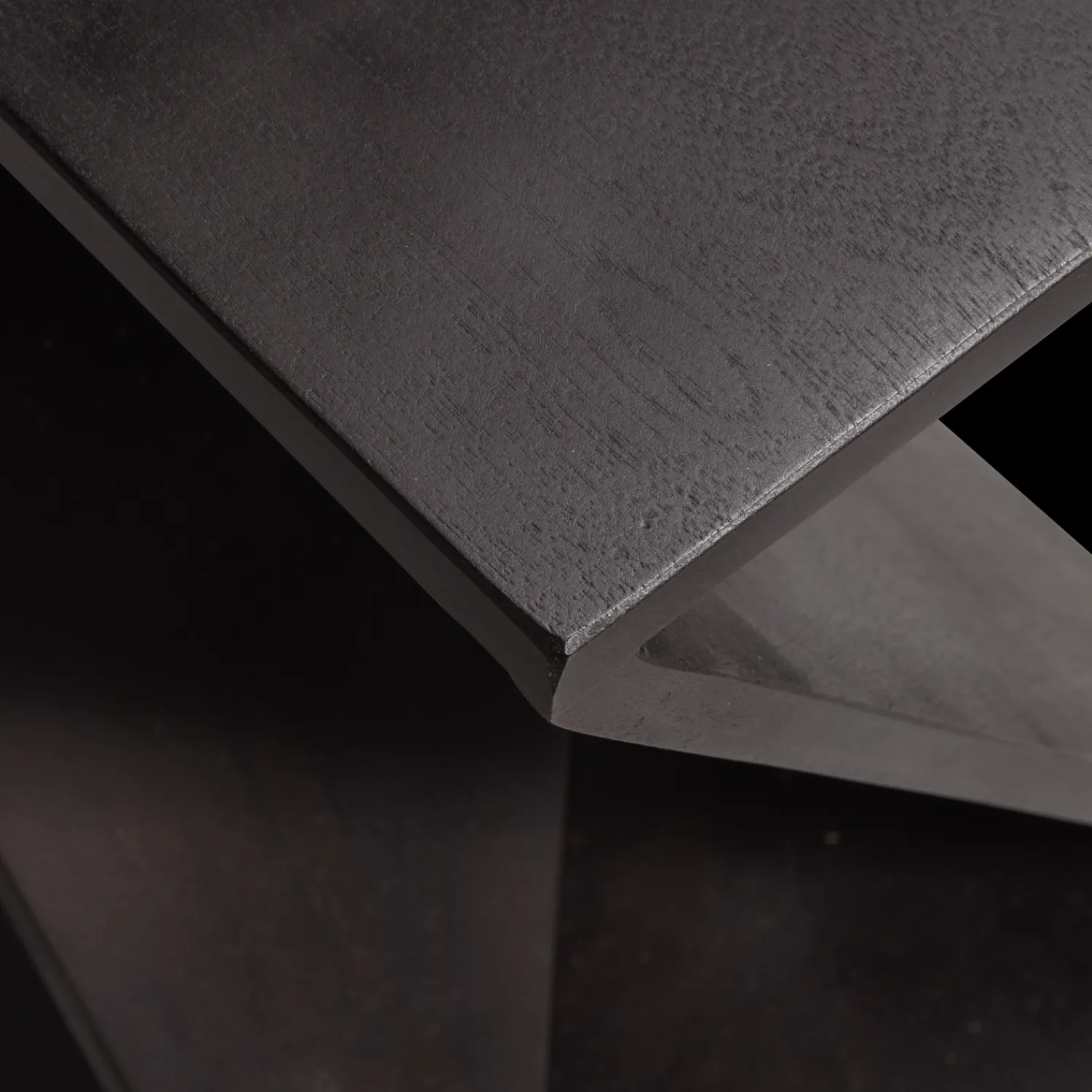 Houten Bijzettafels-WOOOD Ikem Bijzettafel Dark Brown