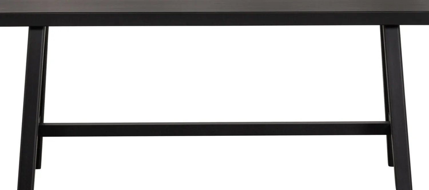 Houten Eetkamerbanken-WOOOD Imme Eetkamerbank Black