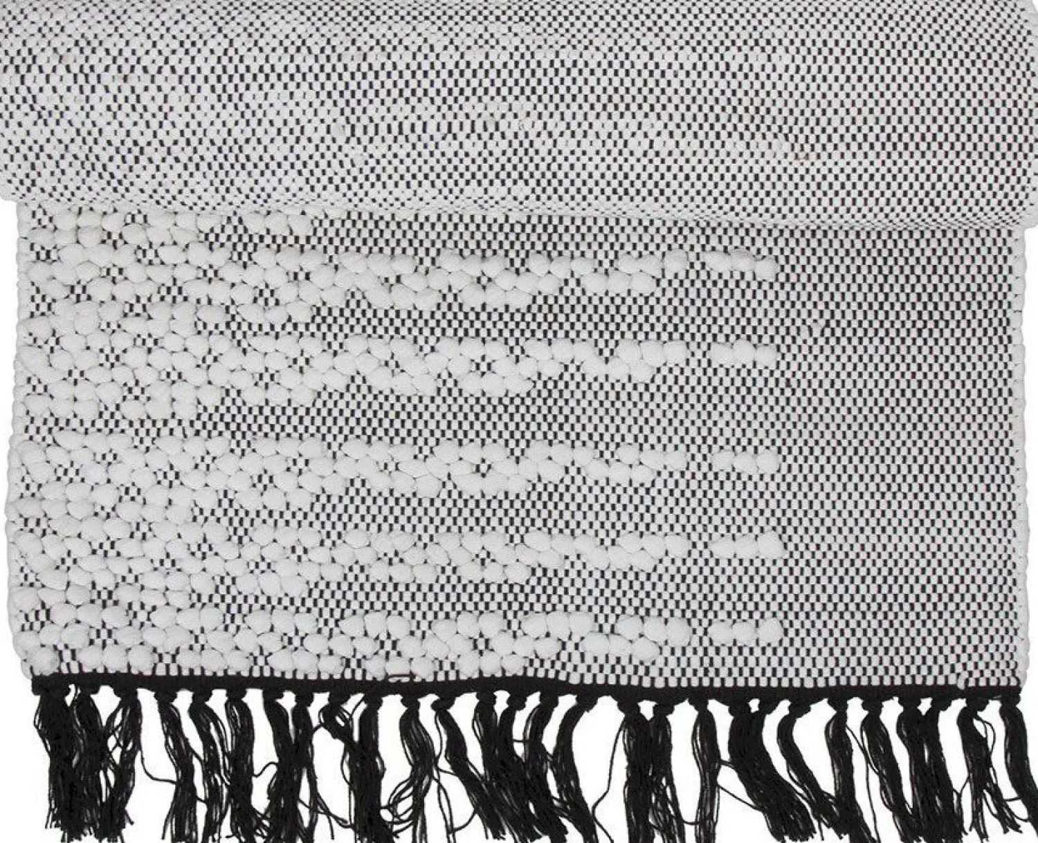 Vloerkleden-Trendhopper Intermezzo Vloerkleed Zwart-wit
