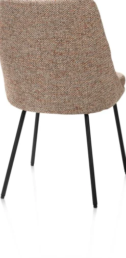 Eetkamerstoelen Zonder Armleuning-Henders en Hazel Isaac Bellini Eetkamerstoel Koper