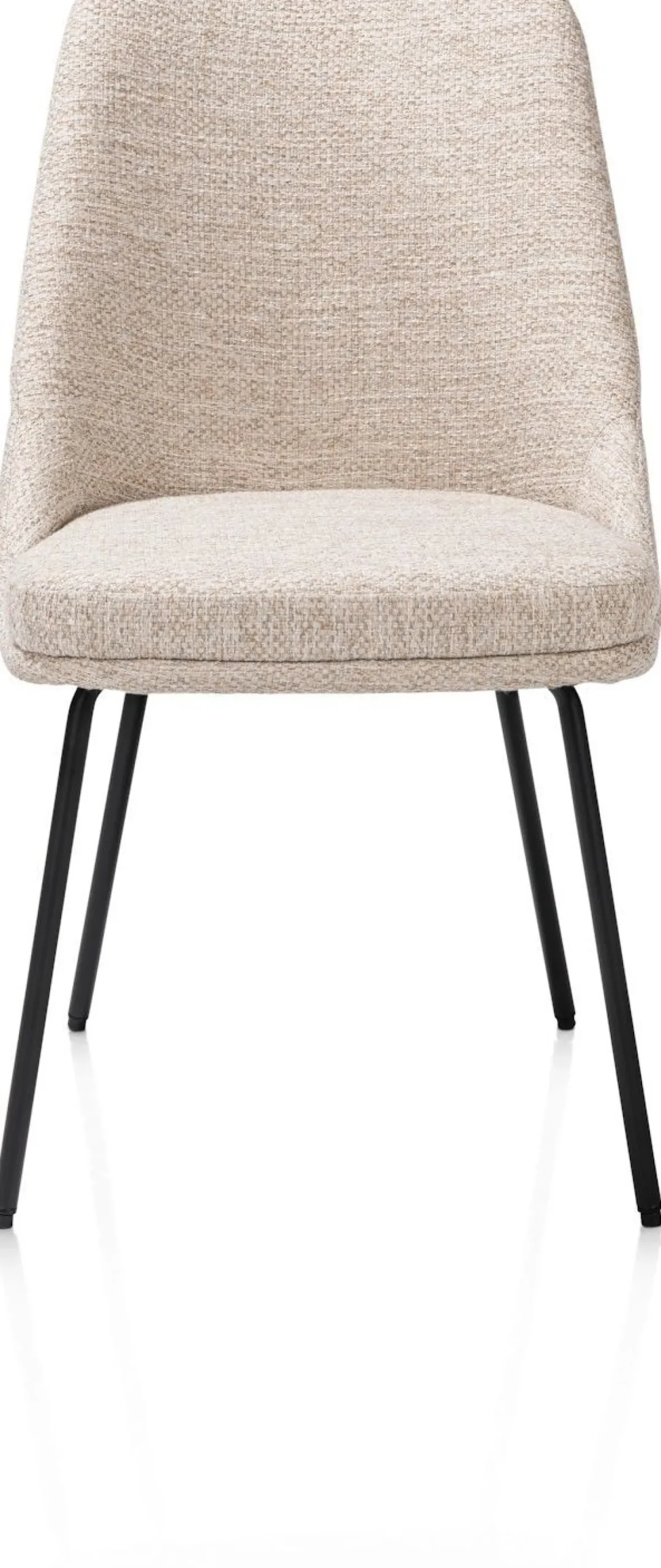Eetkamerstoelen Zonder Armleuning-Henders en Hazel Isaac Bellini Eetkamerstoel Creme